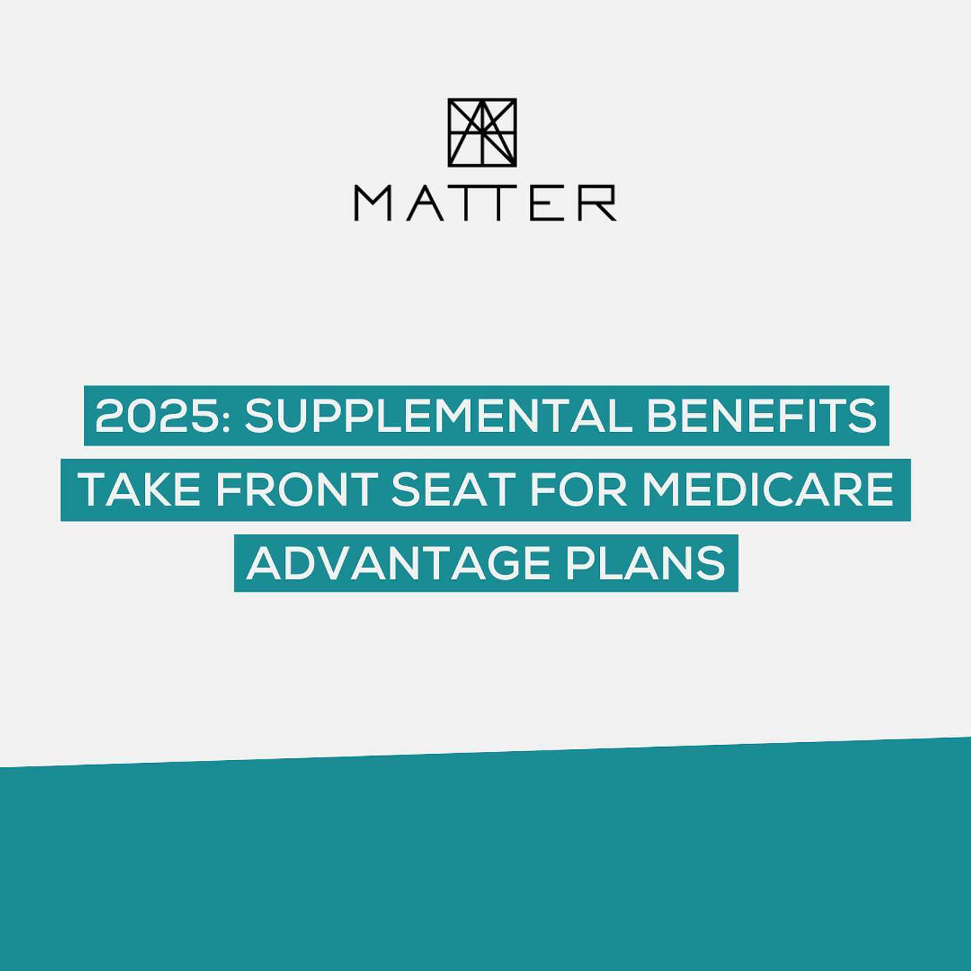 2025: Supplemental Benefits Take Front Seat for Medicare Advantage Plans - podcast episode cover